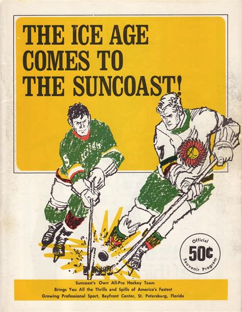 Florida Hockey History A Look Back At The Suncoast Suns Litter Box Cats