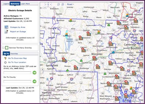 National Grid Power Outage Map Dracut Ma - Maps : Resume Template ...