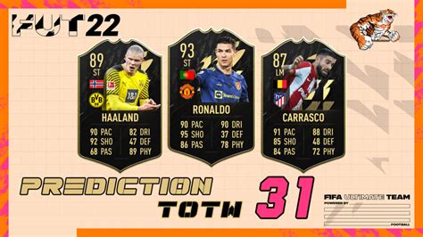 Totw Predictions Fifaultimateteam It Uk