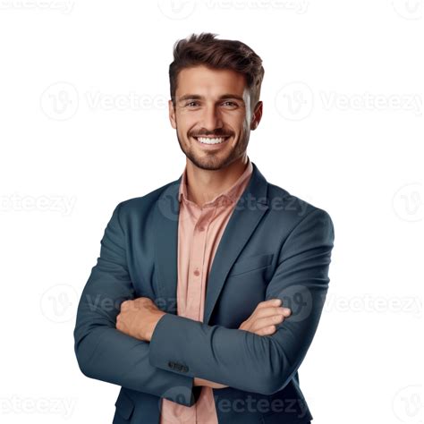 Handsome Businessman Isolated 28063794 Png