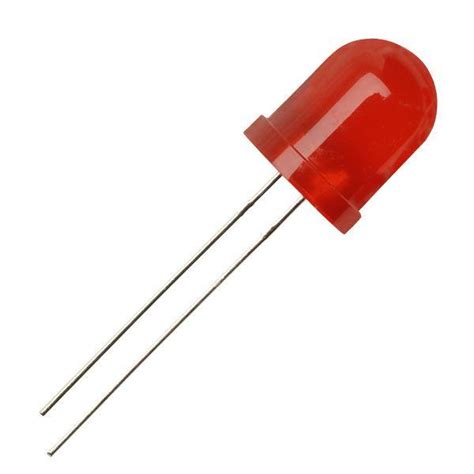 Mm Diffuse Leds Red Pcs Opencircuit