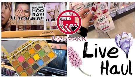 ROSSMANN LIVE HAUL März 2022 alinaBerry YouTube