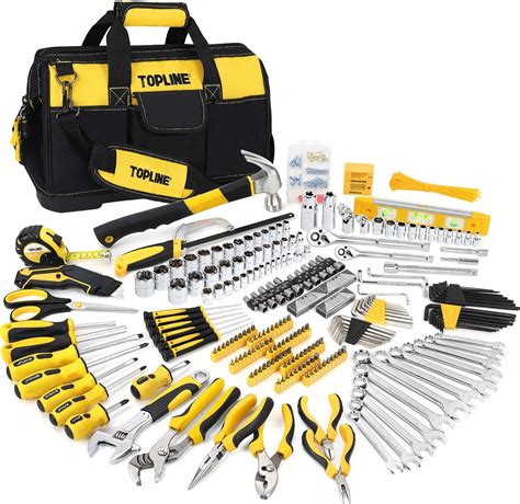 Topline Piece Household Home Tool Sets For Mechanics Inch Tool