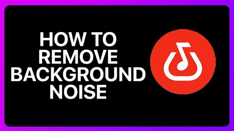 How To Remove Background Noise In Bandlab Tutorial YouTube