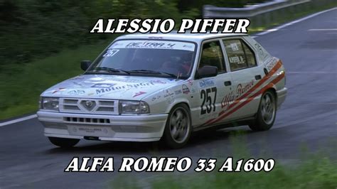 SALITA ALPE NEVEGAL 2023 ALESSIO PIFFER ALFA ROMEO 33 A1600