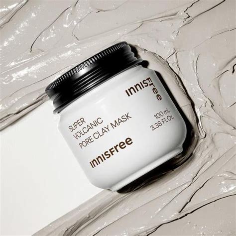 Innisfree Super Volcanic Pore Clay Mask Очищающая глиняная маска ...
