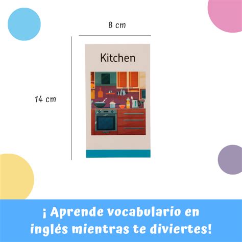 Flash Cards Partes De La Casa Edudak