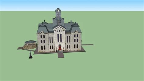 Hood County Courthouse 3d Warehouse