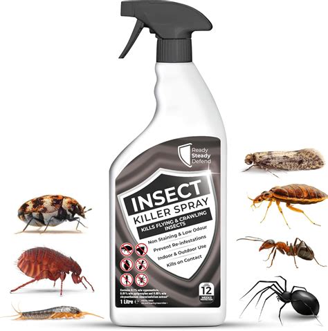 Ready Steady Defend Flying And Crawling Insect Killer Ants Bed Bugs