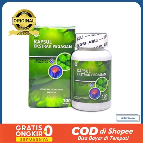 Jual Kapsul Ekstrak Daun Pegagan Herbal Obat Epilepsi Kejang