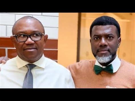 Reno Omokri Apologizes To Peter Obi For Election Rigging Accusations