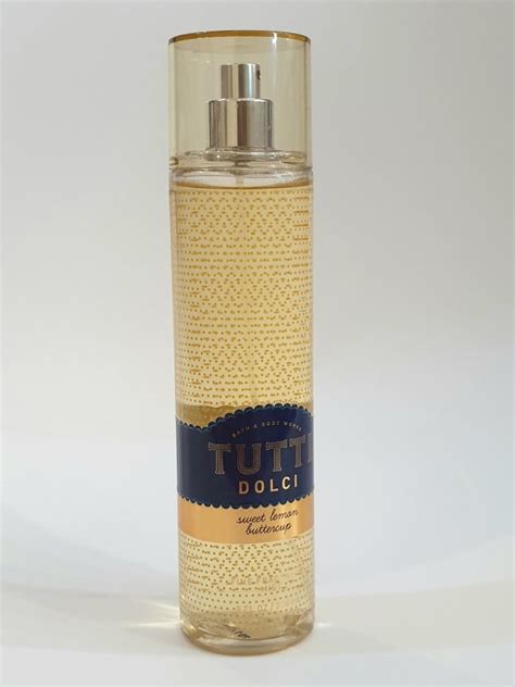 Bath Body Works Tutti Dolci Golden Honey Praline Fine Fragrance Mist