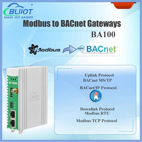 Ethernet Modbus To Bacnet Ms Tp Bacnet Ip Gateway For Building