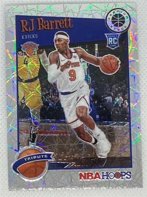 Nba Hoops Stock Premium Rj Barrett Hommage Laser Argent Rc