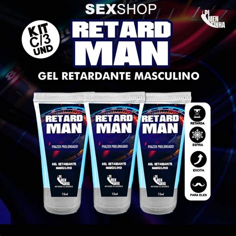 Gel Retardante Masculino Da Ejaculação Precoce Demora Gozar SEX SHOP Shopee Brasil