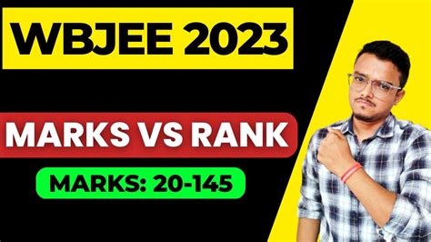 Most Accurate Marks Vs Rank Wbjee Marks Vs Rank Cutoff