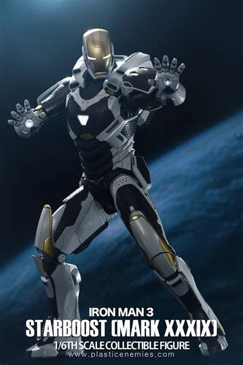 Hot Toys Iron Man Mark XXXIX Starboost Hot Toys Iron Man Fashion Art Batman Superhero