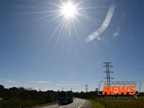 Ap S Dias De Quatro Graus Semana Pode Ter M Xima De C Em Dourados