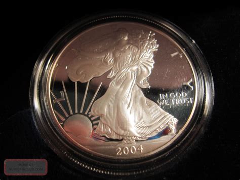 2004 W American Eagle One Ounce Silver Proof Coin