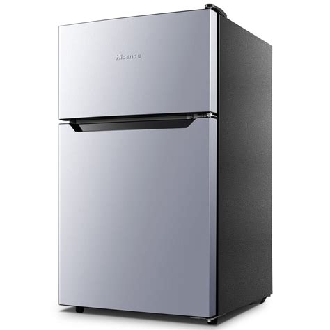 Buy Hisense Gross 100 Ltr Double Door Top Freezer Mini Fridge, Defrost ...