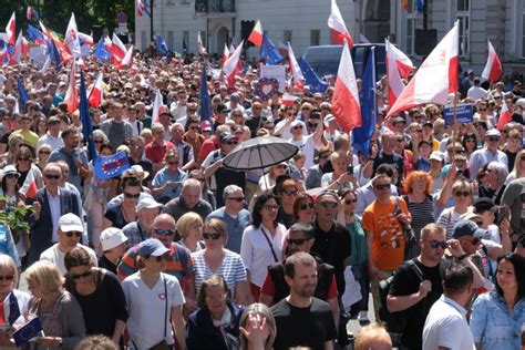 Marsz 4 czerwca w Warszawie Relacja na żywo naTemat pl