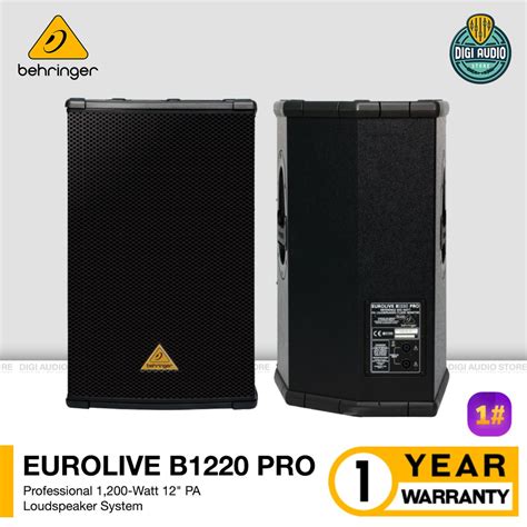 Jual Speaker Pasif Sound System Behringer Eurolive B Pro Inch