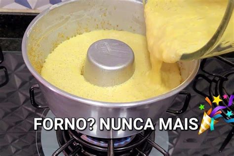 Como fazer bolo na boca do fogão fofinho e macio para o lanche da tarde