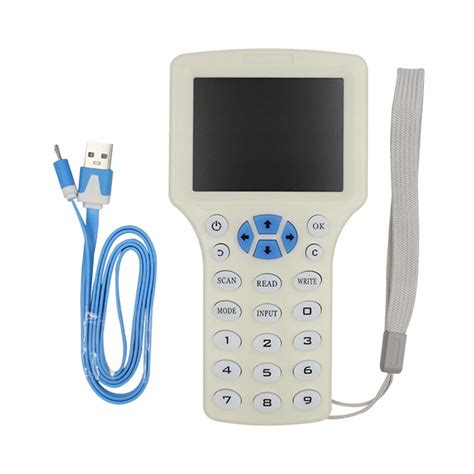 10 częstotliwości czytnik kart RFID NFC kopiarka - 12194847615 ...
