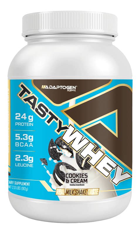 Suplemento En Polvo Adaptogen Science Tasty Whey W Gourmet Prote Nas