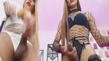 Tattooed Shemale Fuck Her Chubby Friend Porn