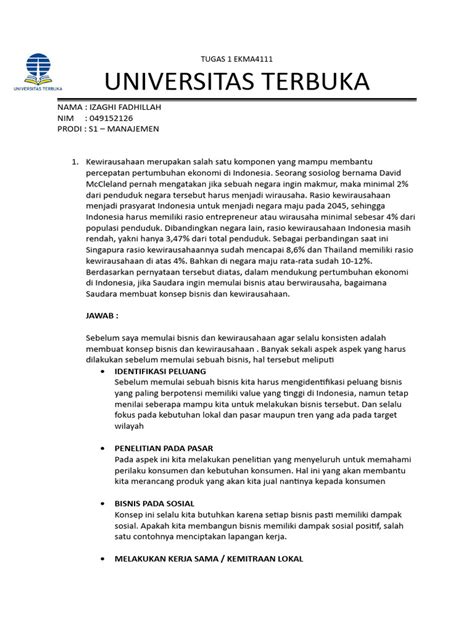 Kop Tugas Pdf