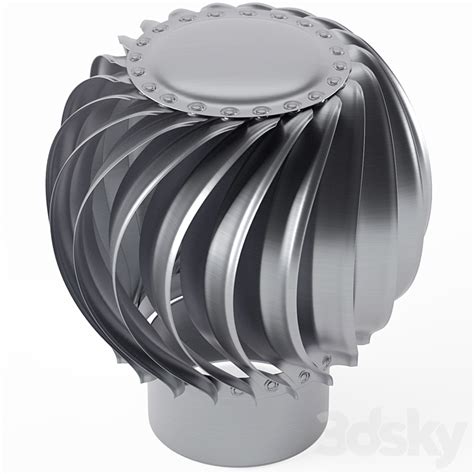 Turbo deflector - Facade element - 3D model
