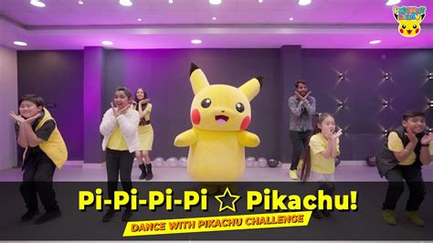 Pi Pi Pi PiPikachu Dance With Pikachu Challenge G M Dance Centre