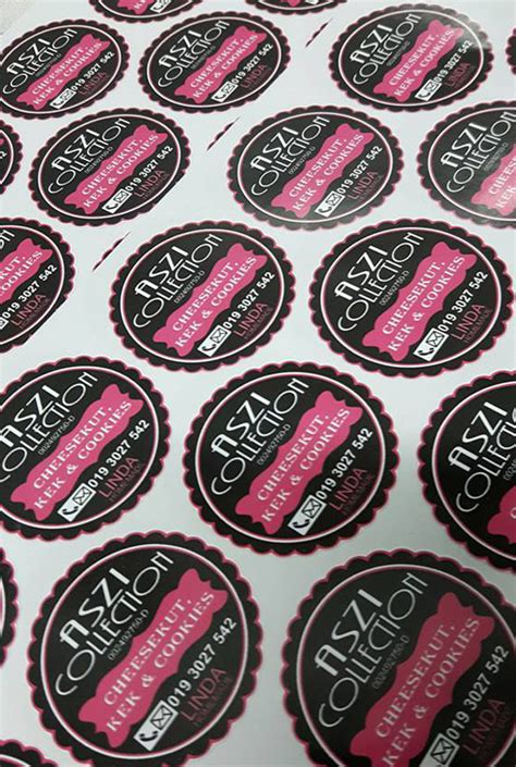 Sticker Label Produk Nama Dan Majlis Sticker Label Custom