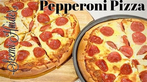 The Best Pepperoni Pizza Recipe No Grease Crispy Crust Pizza