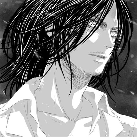 Jaeger Fanart Eren Yeager Long Hair