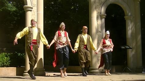 Ajyal Dabke Lebanese Dance In Syrian Garden On One World Day Youtube