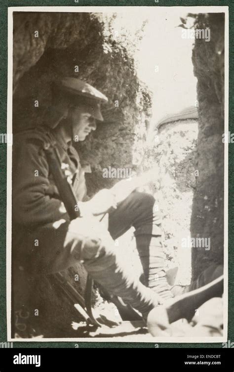 In The Trenches Henry Charles Marshall Stock Photo Alamy