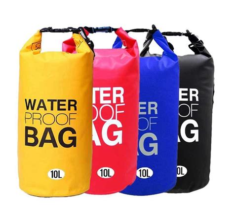 10 L Waterproof Dry Bag For Outdoor Sports Swimming And Camping At Rs