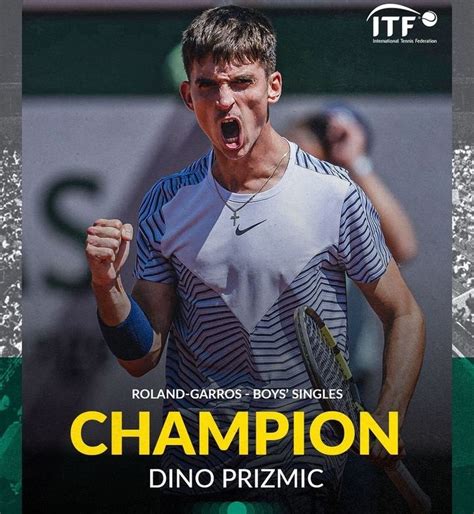 Romain On Twitter Dino Prizmic Remporte Roland Garros