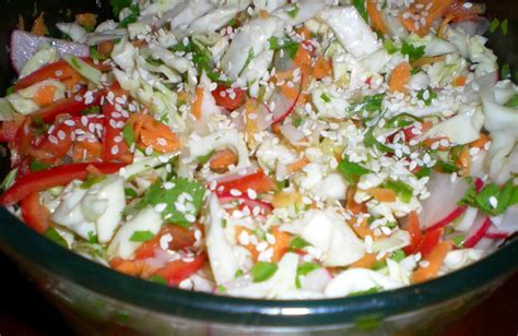 Spicy Thai Slaw ~ From Anne S Kitchen