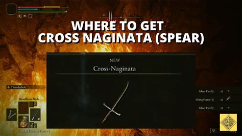 Where To Get Cross Naginata No Fighting Needed Elden Ring Youtube