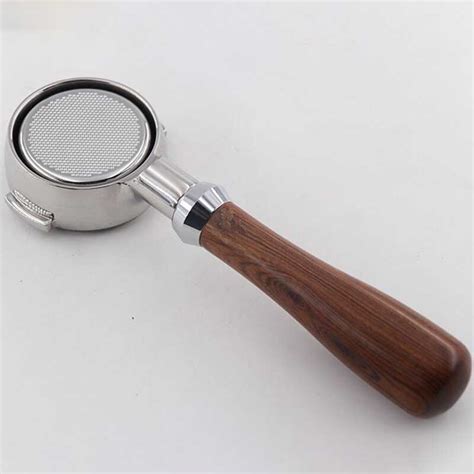 Jual Wooden Bottomless Naked Portafilter Mm Shopee Indonesia