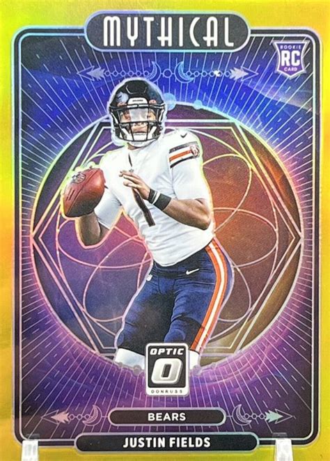 Justin Fields Optic My Mythical Gold Price Guide