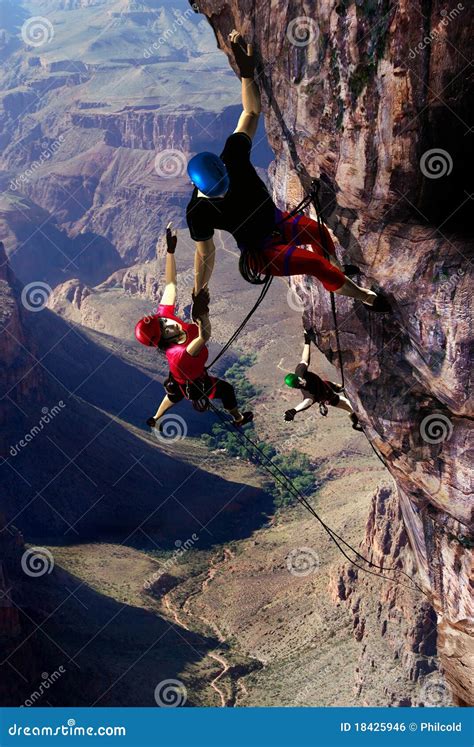 Climbing accident stock illustration. Illustration of adventure - 18425946