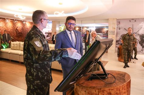 Governador Visita Comando Militar Da Amaz Nia E Agradece Apoio Do