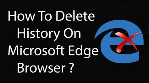 How to clear history on microsoft edge windows 10 - firmdsa