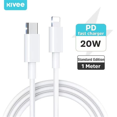 Jual Hot Kivee Charger Iphone Fast Charging Kabel Data Type C To Lightning Pd W Combination