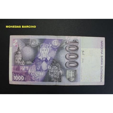 Eslovaquia Korun Billete Andrej