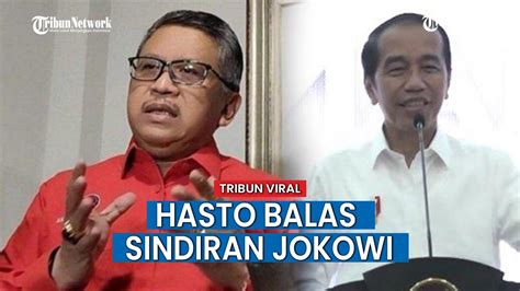 Hasto Balas Sindiran Jokowi Soal Drama Politik Jelang Pemilu